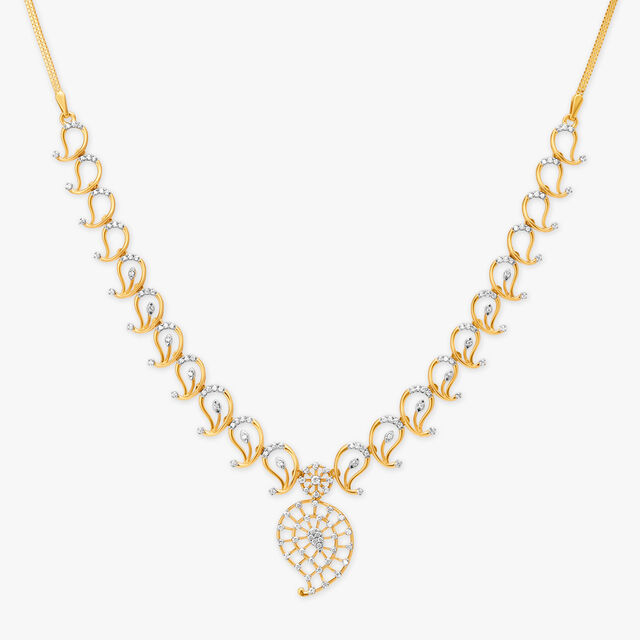 Filigree Diamond Necklace Set 2