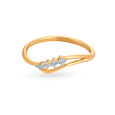 Delicate Leaf Pattern Diamond Ring,,hi-res 2