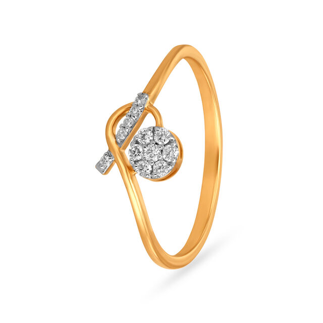 Elegant Diamond Finger Ring 