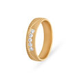 Imperial Diamond Adorned Finger Band 