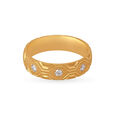 Minimalist Geometric Diamond Band for Men,,hi-res 2