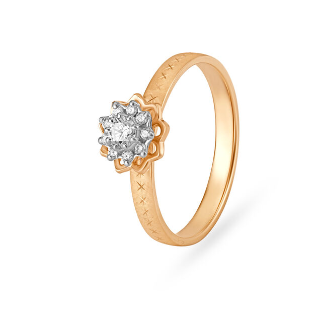 Vintage Diamond Finger Ring