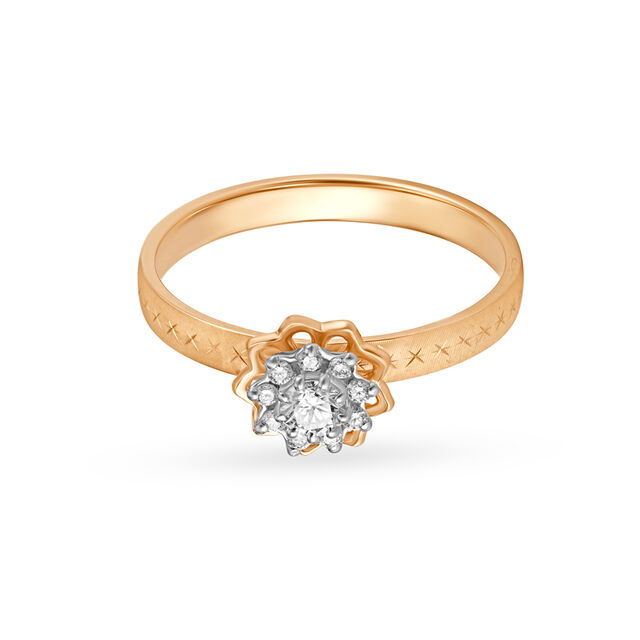 Vintage Diamond Finger Ring