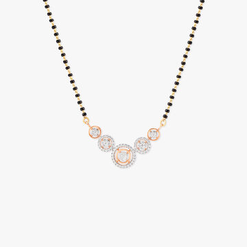Eternal Circles Diamond Mangalsutra