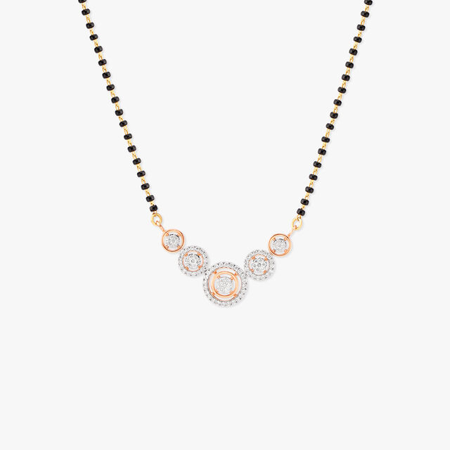 Eternal Circles Diamond Mangalsutra 