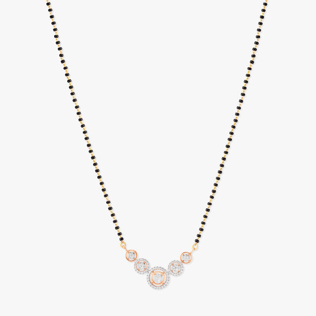 Eternal Circles Diamond Mangalsutra 2