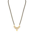 Ritzy Emerald Gold Mangalsutra Studded With Stones,,hi-res 3