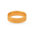 Captivating Textured Gold Finger Ring,,hi-res 2
