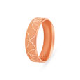 Statement Rose Gold Finger Ring,,hi-res 