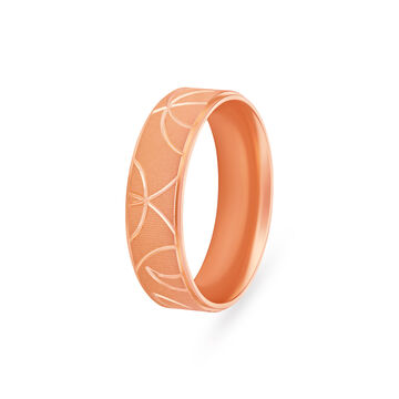 Statement Rose Gold Finger Ring