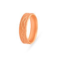 Beautiful Textured Ring in Rose Gold,,hi-res 