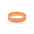 Beautiful Textured Ring in Rose Gold,,hi-res 2