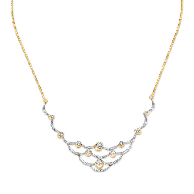 Ethereal Cascade Diamond Necklace Set,,hi-res 2