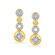 Mesmerising Diamond Drop Earrings,,hi-res 