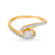 Modern Twisted Engagement Ring,,hi-res 2
