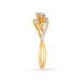 Modern Twisted Engagement Ring,,hi-res 3