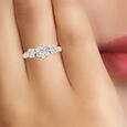 Superlative 18 Karat Yellow Gold And Diamond Finger Ring 4