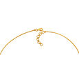 Sleek Dainty Diamond Embellished Gold Necklace Set,,hi-res 3