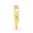 Characterful 18 Karat Dual Gold And Diamond Finger Ring,,hi-res 3