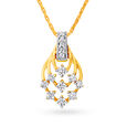 Dazzling Diamond and Gold Pendant,,hi-res 
