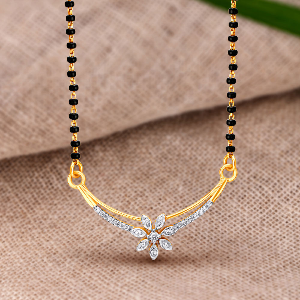 Diamond mangalsutra designs with price in tanishq online