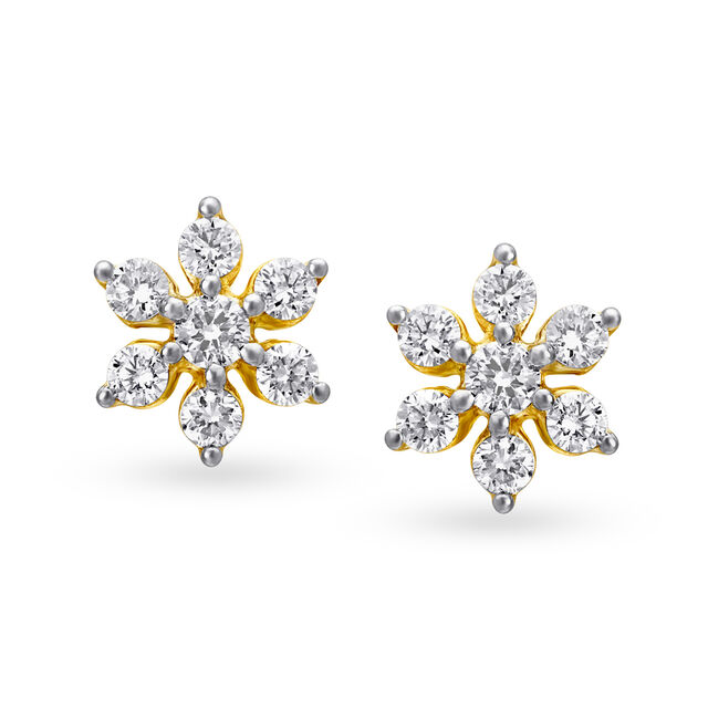 Brilliant Traditional Diamond Stud Earrings,,hi-res 2