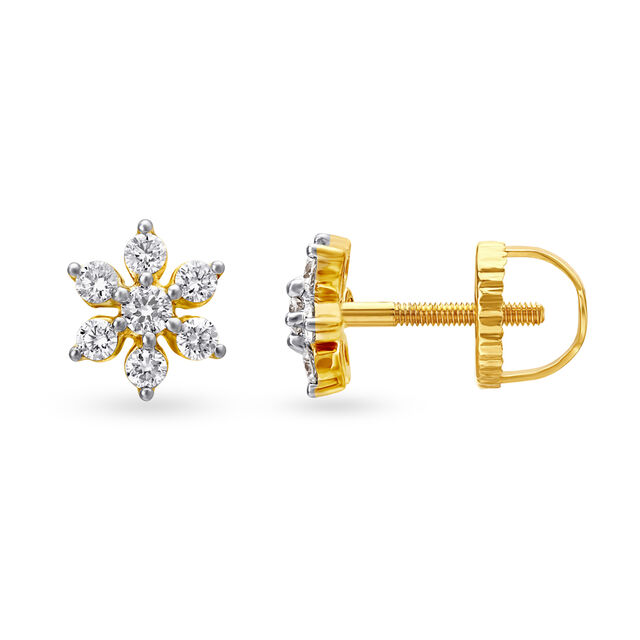 Brilliant Traditional Diamond Stud Earrings,,hi-res 3
