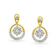 Attractive Solitaire Look Diamond Stud Earrings,,hi-res 