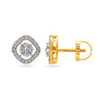 Dazzling Geometric Diamond Stud Earrings,,hi-res 2