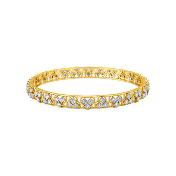 Captivating Traditional Diamond Bangle