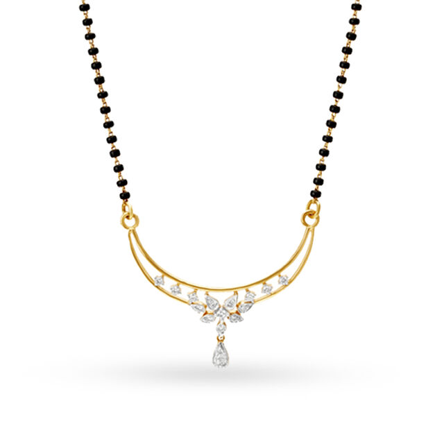 Sublime Diamond Mangalsutra,,hi-res 