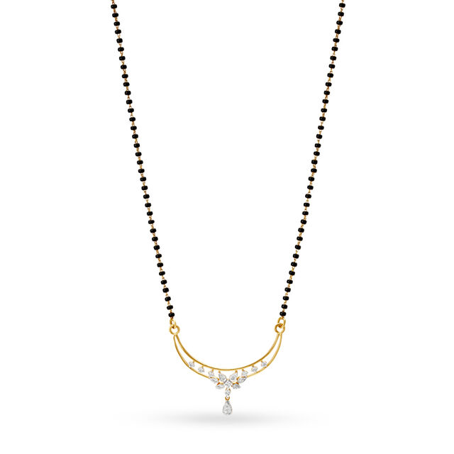 Sublime Diamond Mangalsutra,,hi-res 2