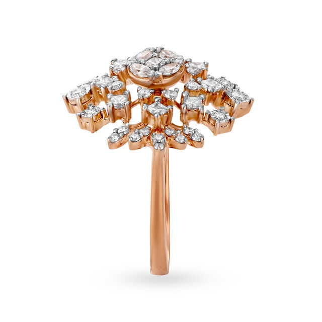 Regal Gold and Diamond Finger Ring,,hi-res 3