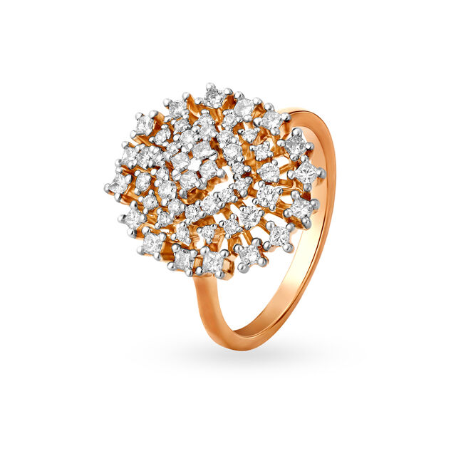 Luminous Diamond Finger Ring