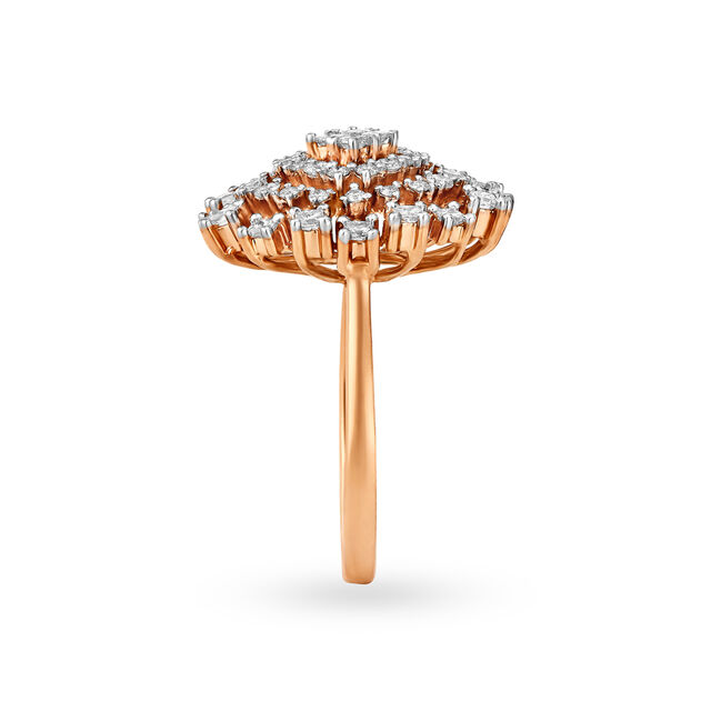 Luminous Diamond Finger Ring
