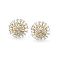 Mesmerising Rose Gold and Diamond Stud Earrings,,hi-res 