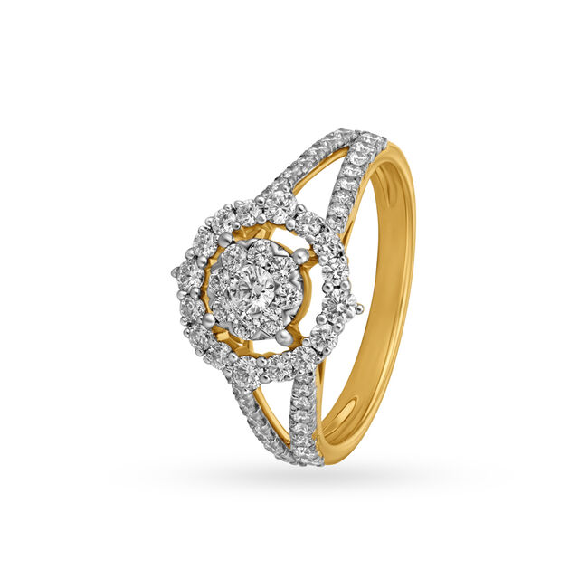 Dazzling Exuberant Diamond Ring