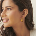 Dainty Gold Hoop Bali Earrings,,hi-res 2