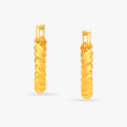 Minimal Twisted Hoop Earrings 6