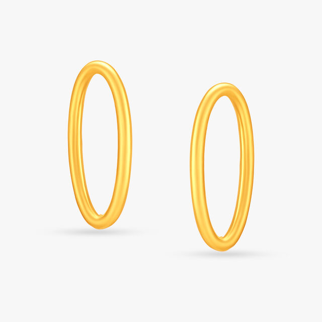 Minimal Twisted Hoop Earrings 7