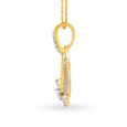 Delicate Floral Diamond Pendant 2
