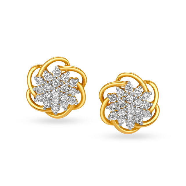 Beautiful Fancy Diamond Stud Earrings,,hi-res 