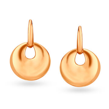 Refined Gold Hoop Earrings