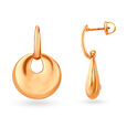 Refined Gold Hoop Earrings,,hi-res 2
