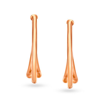 Modern Hoop Earrings