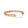 Charming Diamond and Gold Bangle,,hi-res 2