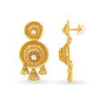 Glorious Gold Pendant and Earrings Set,,hi-res 3