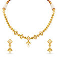 Opulent Gold Necklace Set,,hi-res 2
