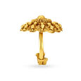 Majestic 18 Karat Yellow Gold Decorative Floral Finger Ring,,hi-res 3