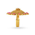 Magnificent Antique Floral Gold Ring 3